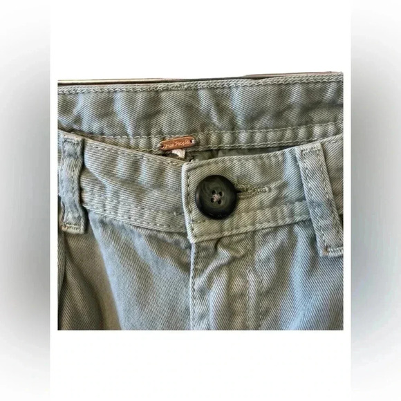 Free People Women's Chino Pants Straight Leg Relaxed Fit Casual - Picture 4 of 7